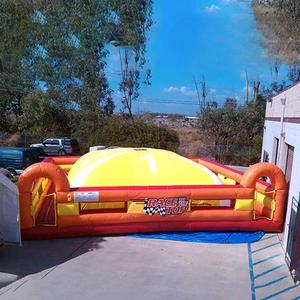 Jeux gonflables de sport de défi de roi de la colline de rebond gonflable de nuage d'air mou gonflable - Product Image 1