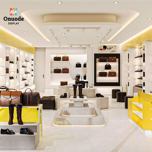 Luxury Fashion <b>Shoe</b> Display <b>Rack</b> Stylish <b>Wall</b>-Mounted <b>Shoe</b> Cabinet Sneaker Footwear Island Stand Eco-Friendly Heavy-Duty Custom - Product Image 1