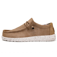 Chaussures de Bateau Tendance pour Hommes: Mocassins Personnalisés en Toile Décontractés pour la Marche