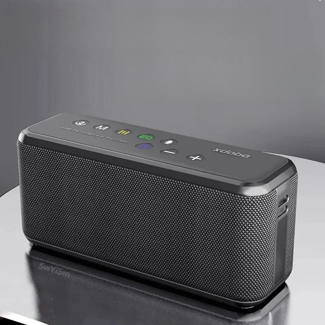 XDOBO X8 Max 100W 120w Portable Wireless Fabric Speaker Subwoofer Built-in 20000mAh Battery with Four-core Power Bank Function