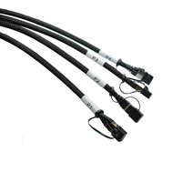 Câble multipaire de scène XLR 4 canaux CableCreation OEM, conducteur en cuivre sans oxygène (OFC), gaine en PVC flexible haute résistance, audio