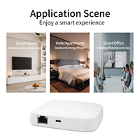 Tuya Zigbee 3.0 Smart Gateway HomeKit Home App Compatible USB Filaire Domotique ABS PC Logement 5V Rated Smart Connectors pour