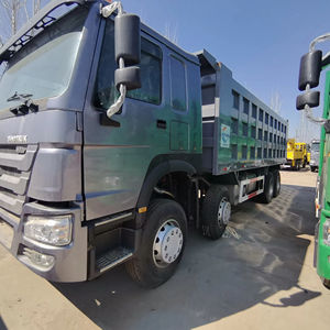 Heavy-Duty Diesel 4x2 Dump Truck with Camera Used Left Turn Euro 2 Emission Standard Weichai Engine Brand 6x4 Drive <b>Wheel</b> - Product Image 1