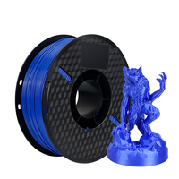 Filament d'impression 3D de haute qualité 1 kg/rouleau PLA/ABS/PCL/PETG/TPU/HIPS/PP/BOIS/Fibre de carbone Recharge de filament d'imprimante 3D Plastique PLA 1,75 mm