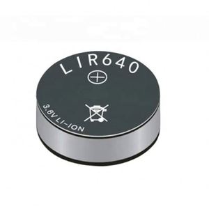 <strong>Electronic</strong> component rechargeable button battery 3.6V SMD 7mAh LIR640 <strong>electronic</strong> parts - Product Image 1