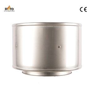 Système de cheminée en acier inoxydable à double paroi isolé certifié CE, finition miroir, joint à verrouillage sécurisé, résistant aux hautes températures - Product Image 5