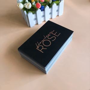 Профессиональная печать Роскошная золотая фольга горячая печать черный матовый благодарственные открытки 100 для моего малого бизнеса - Product Image 4