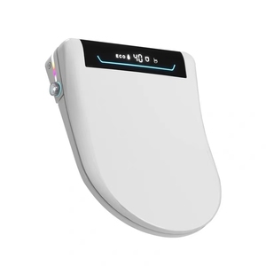 Sièges de toilette intelligents automatiques enfichables chauffage instantané électrique anneau de siège sec chaud couverture de toilette intelligente allongée en plastique domestique - Product Image 3
