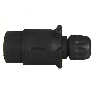 European Style 7 Pin <b>Trailer</b> Plug RV Adapter Taillight Signal Connector Converter - Product Image 4