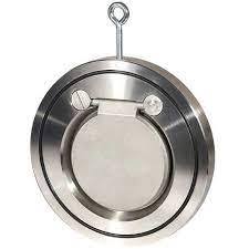 Ss316 h74w thép không gỉ cf8 DN100 PN16 mỏng Đĩa đơn <span class=keywords><strong>Swing</strong></span> Wafer kiểm tra van - Product Image 5