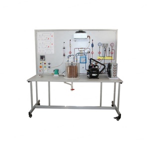 Entraîneur en climatisation pour véhicules électriques avec pompe à chaleur, équipement pédagogique pour laboratoire scolaire, formation professionnelle en technologie - Product Image 1