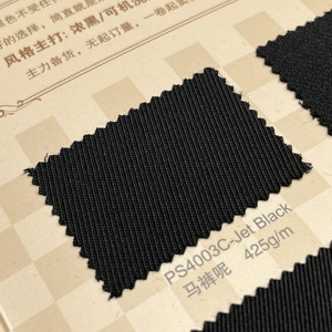 Tessuto per Abiti da Uomo di Alta Qualità in Poliestere 50% Lana, Tessuto Twill Pettinato Effetto <span class=keywords><strong>Cashmere</strong></span> per Blazer e Pantaloni - Product Image 3