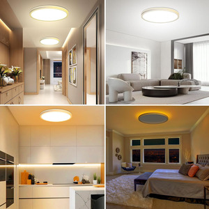 <span class=keywords><strong>Plafonnier</strong></span> <span class=keywords><strong>LED</strong></span> moderne <span class=keywords><strong>de</strong></span> 12 pouces avec télécommande pour chambre à coucher, salon, <span class=keywords><strong>salle</strong></span> <span class=keywords><strong>de</strong></span> <span class=keywords><strong>bain</strong></span>, cuisine, installation facile - Product Image 5