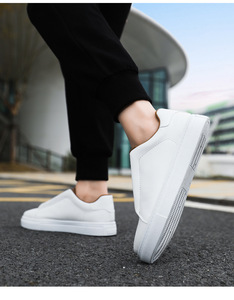 <span class=keywords><strong>Scarpe</strong></span> da passeggio basse impermeabili <span class=keywords><strong>stringate</strong></span> da uomo <span class=keywords><strong>nere</strong></span>, <span class=keywords><strong>scarpe</strong></span> da skateboard e da guida, sneakers da uomo - Product Image 3