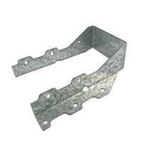 Support de poutre fourni par le fabricant pour structure en bois, connecteur de construction en bois avec placage en zinc