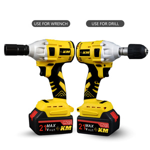 Clé à chocs électrique Km 18V avec batterie lithium-ion, poignée pistolet, M14 M22, outil de réparation automobile - Product Image 3