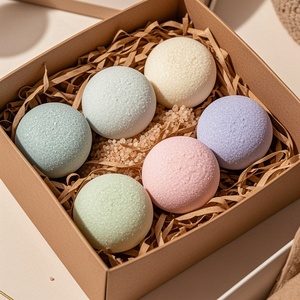 Bombas <span class=keywords><strong>de</strong></span> Baño Veganas <span class=keywords><strong>de</strong></span> Marca Privada OEM, Bombas <span class=keywords><strong>de</strong></span> Baño Efervescentes con Aceites Esenciales Naturales, Set <span class=keywords><strong>de</strong></span> Regalo para Spa en Casa y Cuidado <span class=keywords><strong>de</strong></span> la Piel - Product Image 1