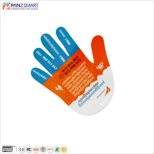 Tùy chỉnh Teardrop Shape die-cut <span class=keywords><strong>ABS</strong></span> nhựa <span class=keywords><strong>Keytag</strong></span> 13.56MHz 1K Byte <span class=keywords><strong>RFID</strong></span> nhựa Keychain in ấn <span class=keywords><strong>PVC</strong></span> thẻ với kim loại Keyring - Product Image 2