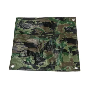 high quality camouflage strong canvas waterproof pe tarpaulin roll tarpaulin