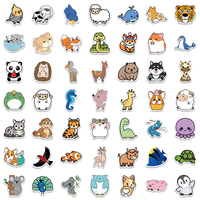 Custom Kids Cartoon Sticker Sheet Wholesale Wall Anime Cute Vinyl Cat Anime Book Kawaii Hollo Kitty Box Packaging Stray Label