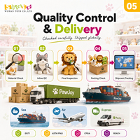 Juguetes de Peluche para Perros al por Mayor para Tiendas de Mascotas |   Juguetes Ecológicos Personalizados con Sonido, MOQ Bajo, Entrega Rápida de Fábrica