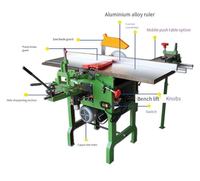 Scie à découper multifonctionnelle pour le travail du bois avec embrayage, machine à fraiser et à percer coulissante, marque YUNWEI, moteur 2,2 KW