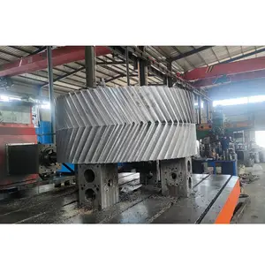 Cina OEM ODM precisione grande modulo doppio ingranaggio elicoidale fornitori di parti di forgiatura in acciaio