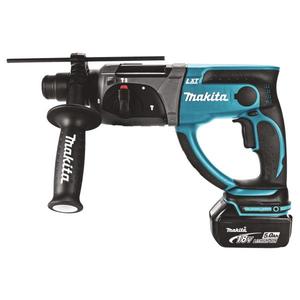 MAKITA - DHR202RTJ 18V 1,9J 20MM MARTILLO ROTATORIO SDS +-en caso con 2 baterías y cargador de 5,0Ah-MARTILLOS EAN 0088381692069 - Product Image 1