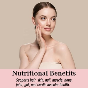 Péptidos de colágeno profesionales Bebida en polvo Ideal para fortalezas diarias de las mujeres Piel Uñas Colágeno en polvo Suplemento nutricional - Product Image 3