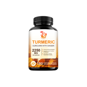 Capsules de curcuma Wellbody OEM/ODM pour soutenir le confort et la mobilité des articulations, extrait de curcumine, complément alimentaire à base de plantes - Product Image 1