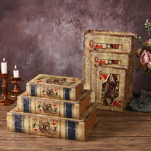 Caja de Almacenamiento de Cartas de Magia, Estilo Clásico, Decorativa, de Madera, para Regalo o Adorno - Product Image 3