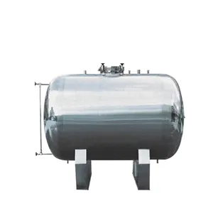 3000L -10000L Food Grade Stainless Steel Pressure Liquid Hot Water Storage Tank