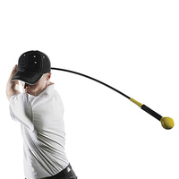 Entraîneur de swing de golf avec poignée et poids réglable, aide à l'entraînement pour les golfeurs, entraîneur de swing pour la pratique du golf