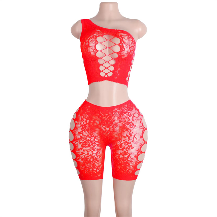 Schrge Schulter Fischernetz Stripper Anzug Bauchtanz Performance Wear  Dancer Outfits Exotic| Alibaba.com