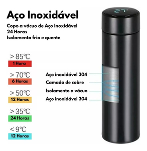 Bouteille d'eau isotherme personnalisable en acier inoxydable de 500 ml pour le sport - Product Image 3