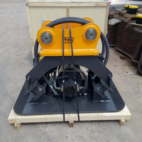 Compacteur de plaques hydraulique réversible TDC TDC04 haute performance 300 kg pour mini-excavatrice
