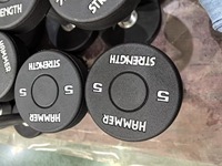 Set Dumbbell Beban Tetap Hitam 2026 Hot Sale CPU Free Weight untuk Angkat Beban di Gym