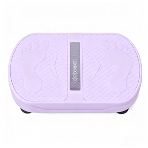Machine d'exercice vibratoire portable en ABS pour usage domestique, prix d'usine, plaque d'entraînement efficace, massage, matériau ABS - Product Image 1
