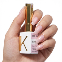 KODIES-Vernis à Ongles Biab Rose Nude, Gel Liquide de Construction Longue Durée, Vente en Gros de Marque Privée