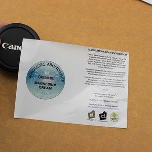 Autocollant de papier d'emballage alimentaire auto-adhésif <span class=keywords><strong>le</strong></span> <span class=keywords><strong>moins</strong></span> <span class=keywords><strong>cher</strong></span> avec brillant laminé - Product Image 2
