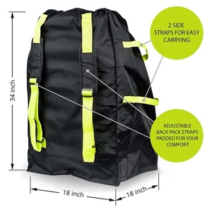 Borsa <span class=keywords><strong>per</strong></span> passeggino durevole impermeabile pieghevole di vendita calda <span class=keywords><strong>per</strong></span> borse da viaggio <span class=keywords><strong>per</strong></span> seggiolino auto Air Plane Gate Check bag - Product Image 2