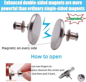 Fermetures magnétiques pour <span class=keywords><strong>rideaux</strong></span>, clips magnétiques pour <span class=keywords><strong>rideaux</strong></span> d'intérieur et d'extérieur, empêchent les fuites de lumière, aimant de rideau puissant - Product Image 2