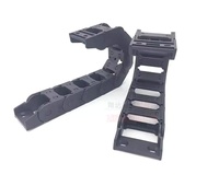 10*10mm 10x10mm Nylon réservoir chaîne pont Flexible câble traînée chaîne pour Machine de découpe Laser