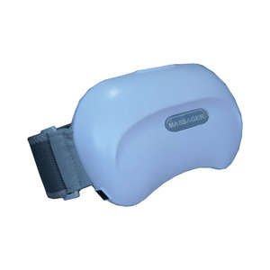 Masajeador Abdominal Boguan, Cinturón de Fisioterapia Infrarroja Recargable, Dispositivo de Masaje Corporal Azul - Product Image 4