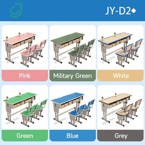 Hot người bán Tiểu Học Trường Đại Học Lớp học sinh viên bàn đôi chỗ ngồi bàn và lớp băng ghế dự bị ghế Để Nghiên Cứu Trường bàn gỗ - Product Image 5