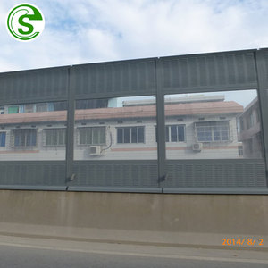 Utilisé pour les panneaux de clôture de rue commerciale, transparents et insonorisants, les barrières antibruit acoustiques en acrylique pour les centres commerciaux - Product Image 6