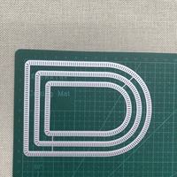 Matrice de découpe en métal pour albums photo DIY, boîtes cadeaux, cartes en papier, cartes de vœux et scrapbooking