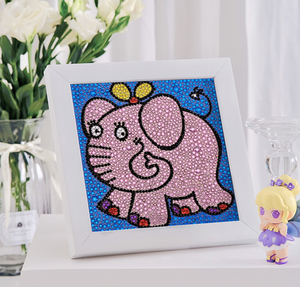 Kits de Broderie Diamant 20x20cm Colorés, Peinture sur Toile DIY à Couverture Complète, Vente en Gros, Livraison Rapide pour Cadeau et Décoration Intérieure - Product Image 5