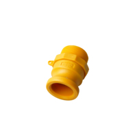 Adaptateur mâle Camlock en nylon de 1,5 pouce, type F, raccord à filetage externe de 63 mm, résistant aux produits chimiques, raccord rapide pour pompe