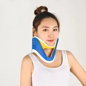 Wholesale Adjustable Inflatable Neck Brace Relaxation Pain Relief In Office For First Aid